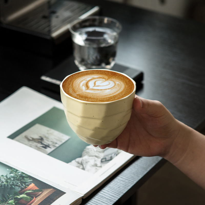 Japanese-style Ceramic Latte Art Cup Dirty Coffee Mug Creative And Unique
