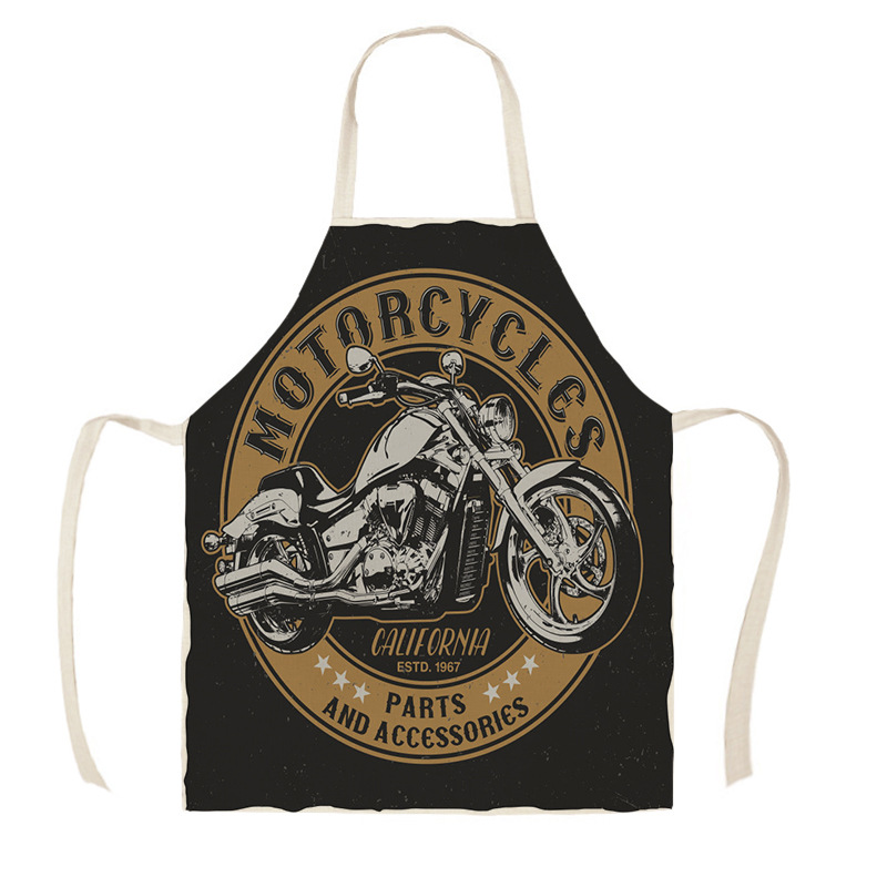 Title 4, Creative Motorcycle Poster Art Letter Linen Kit...