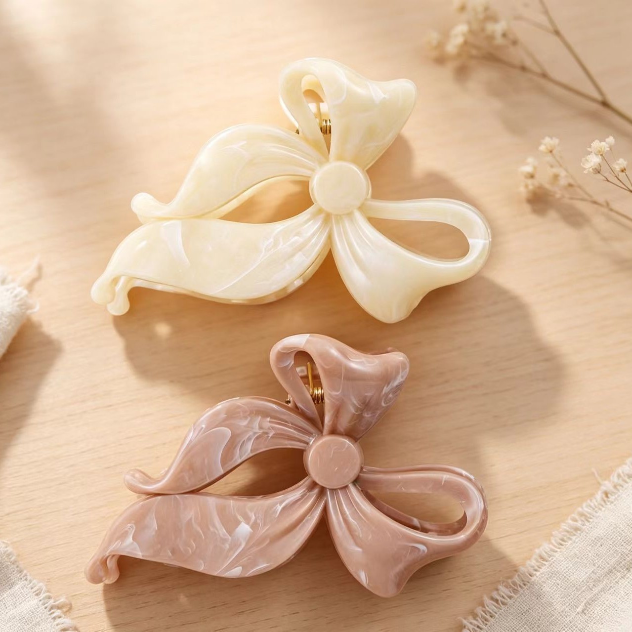 Niche Three-dimensional Bow Hair Clip Design