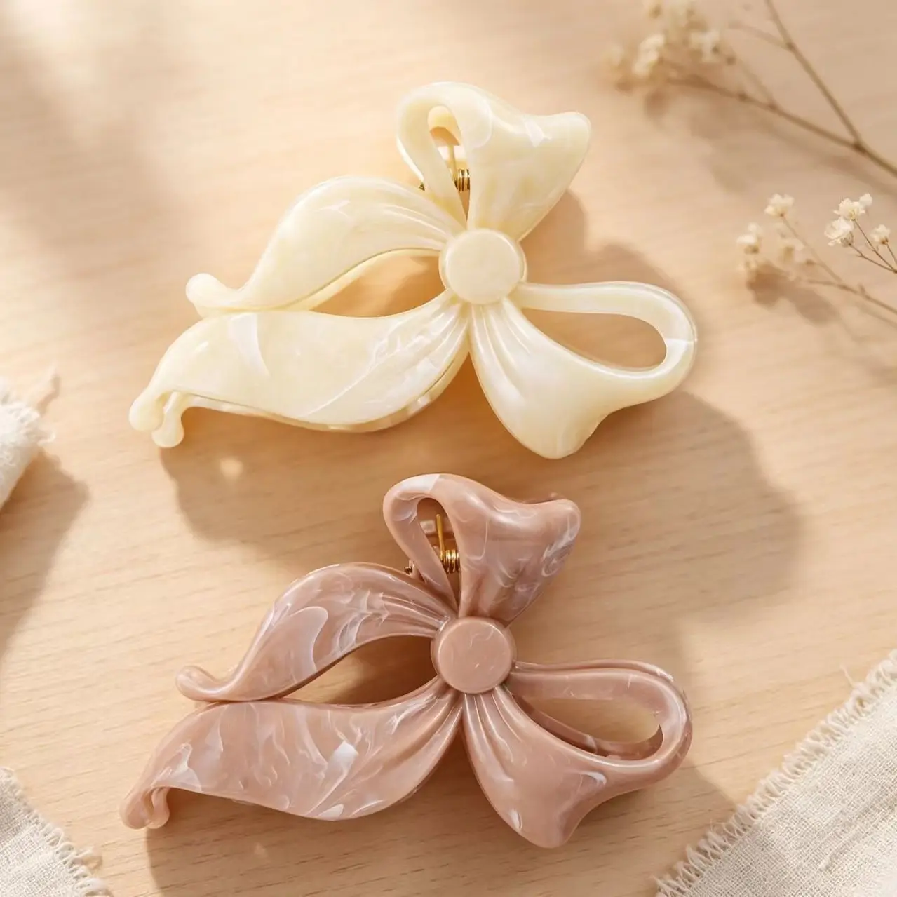 Niche Three-dimensional Bow Hair Clip Design