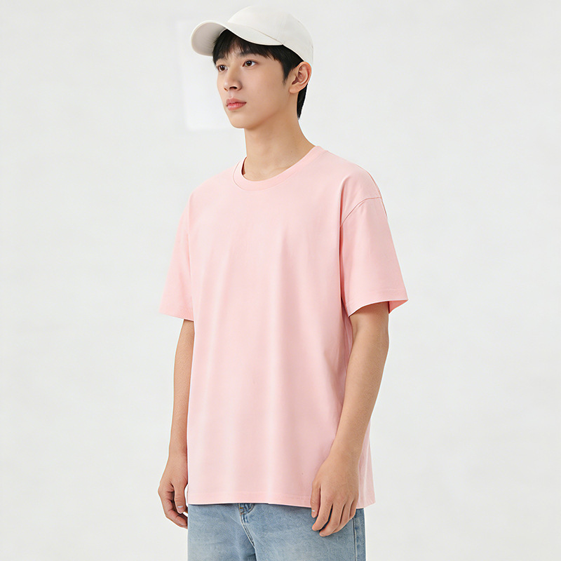 Short-sleeve Pure Cotton Mens T-shirt