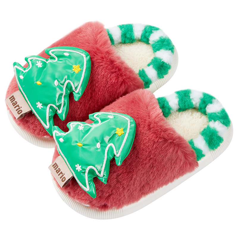 Winter Children’s Cotton Slippers Home Warm Boy Slippers