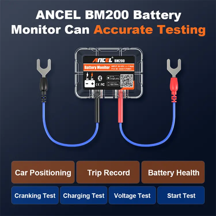 Car Battery Analyzer 12V Testing