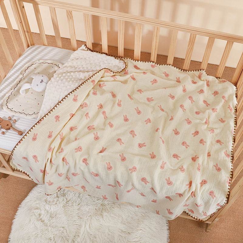Cotton Gauze Blanket Newborn Baby Quilt
