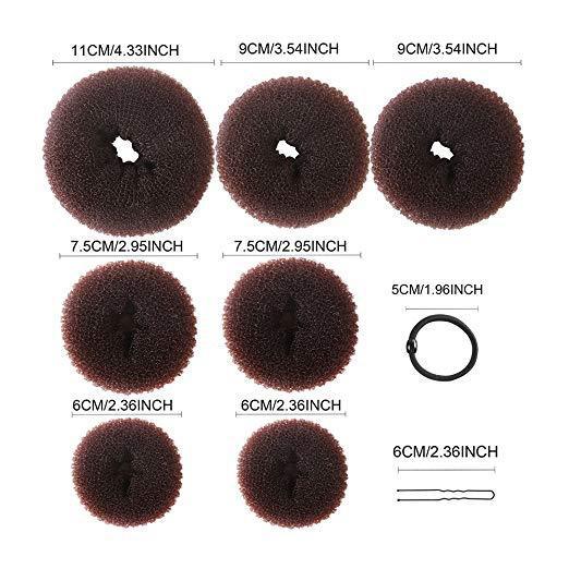 Hot-selling Donut Bun Maker And Hair Accessory Set — foto 7