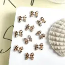 Maillard Leopard Bow Nail Accessories view 5
