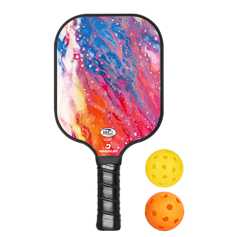 Pala de pickleball carbone — Raquette à nid d'abeille 10