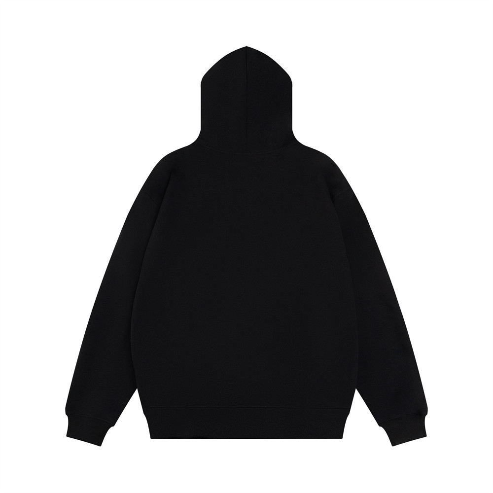 Title 7, Mens Letter Embroidery Hooded Cardigan Sweater...