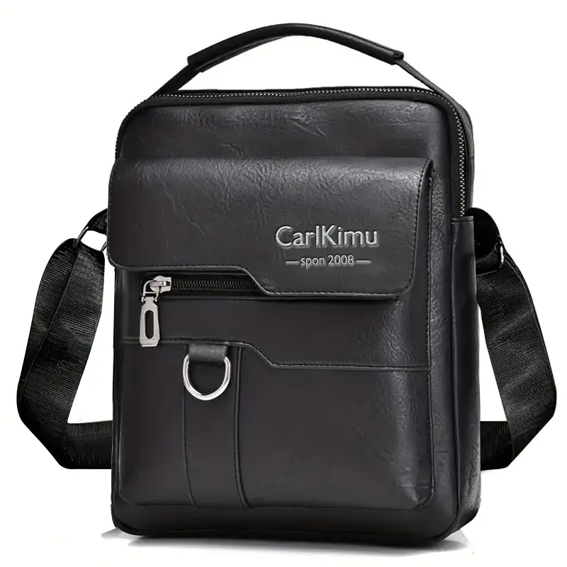 Mens Shoulder High-End Business Crossbody Bag Vintage