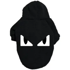Pet Clothes Sweater Outdoor Hoodie Golden Retriever Labrador - Black - View 1