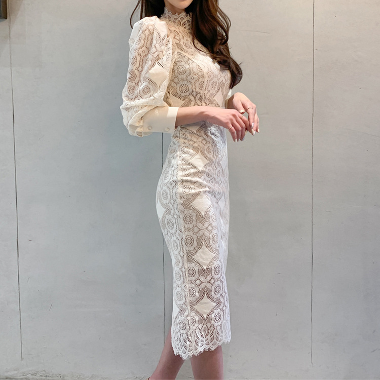 Elegant Embroidered Dress For Women