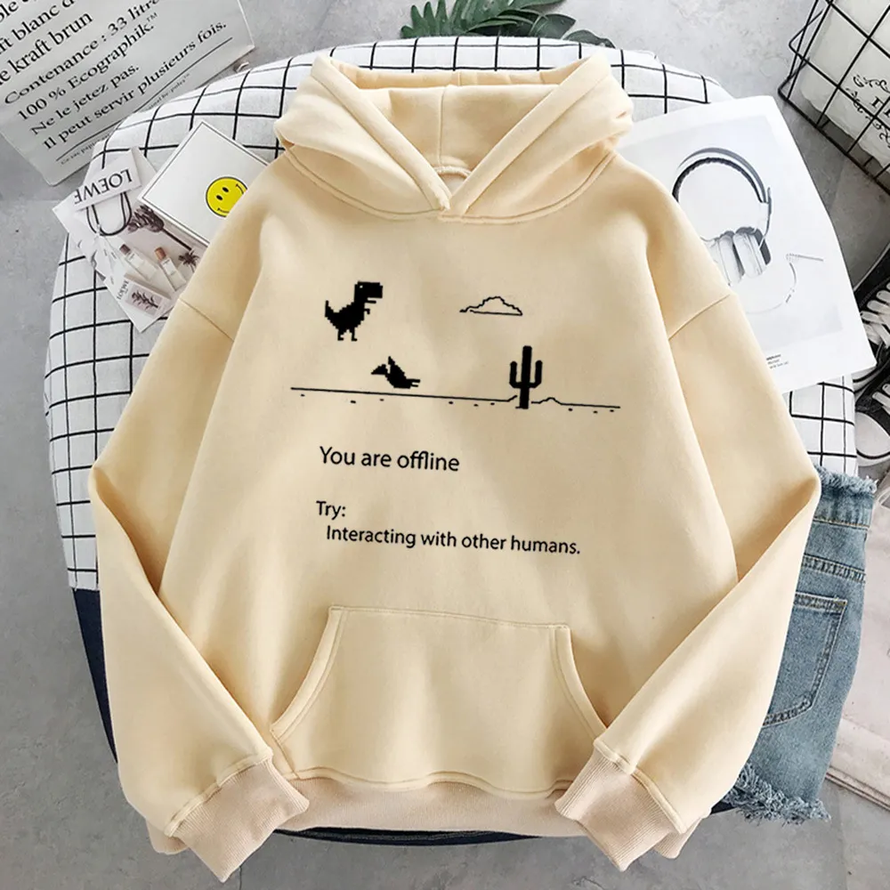 Women's Retro Dinosaur Fashion Casual Sweater - Style13-Xxl