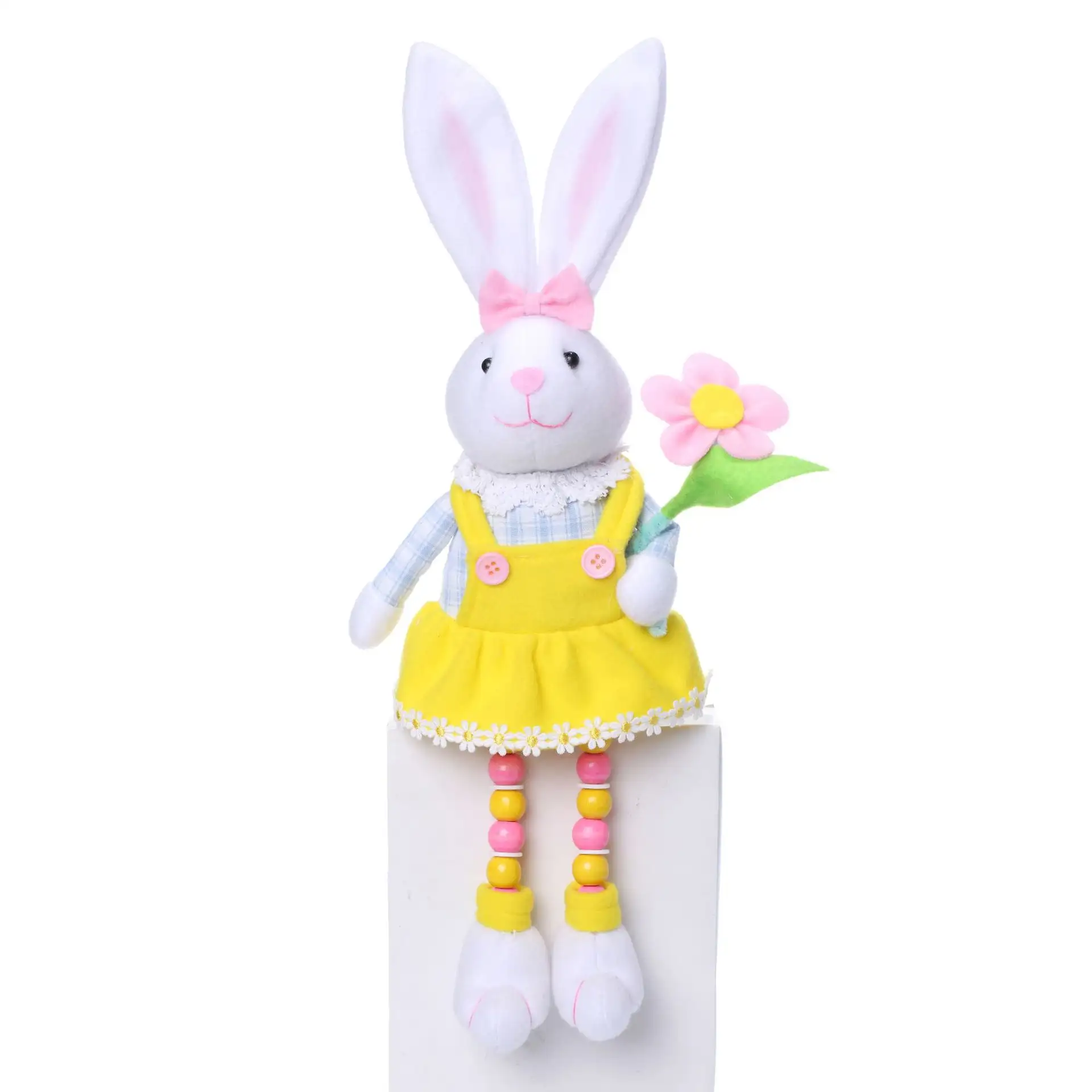 Easter Bunny Spring Pastoral Doll Ornaments