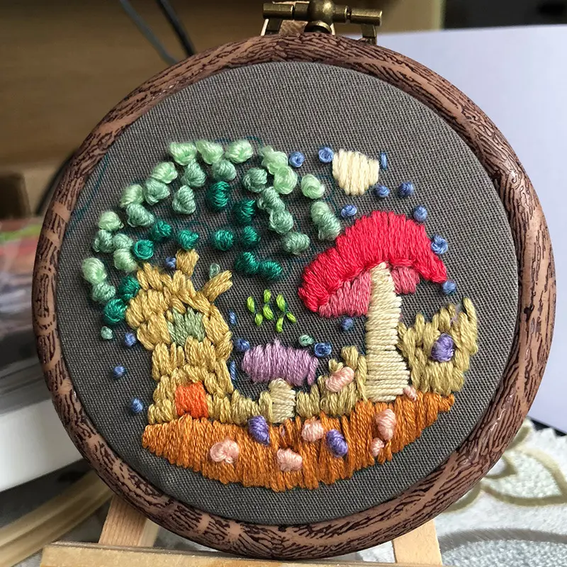 3D Embroidery Beginner Level Handmade Creative