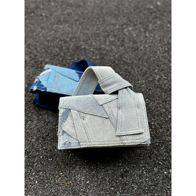 Denim Stitching Crossbody Bag Girls Light - Shop at LoveMi