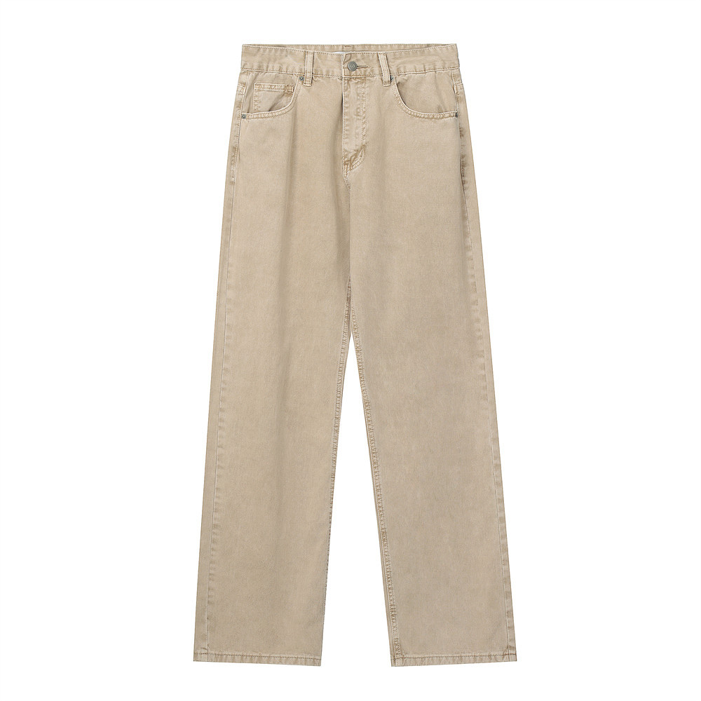 Men's Casual Faded Distressed Trousers