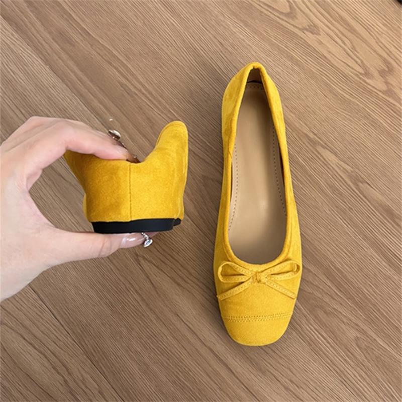 Suede Ballet Flats, picture 3 of 4