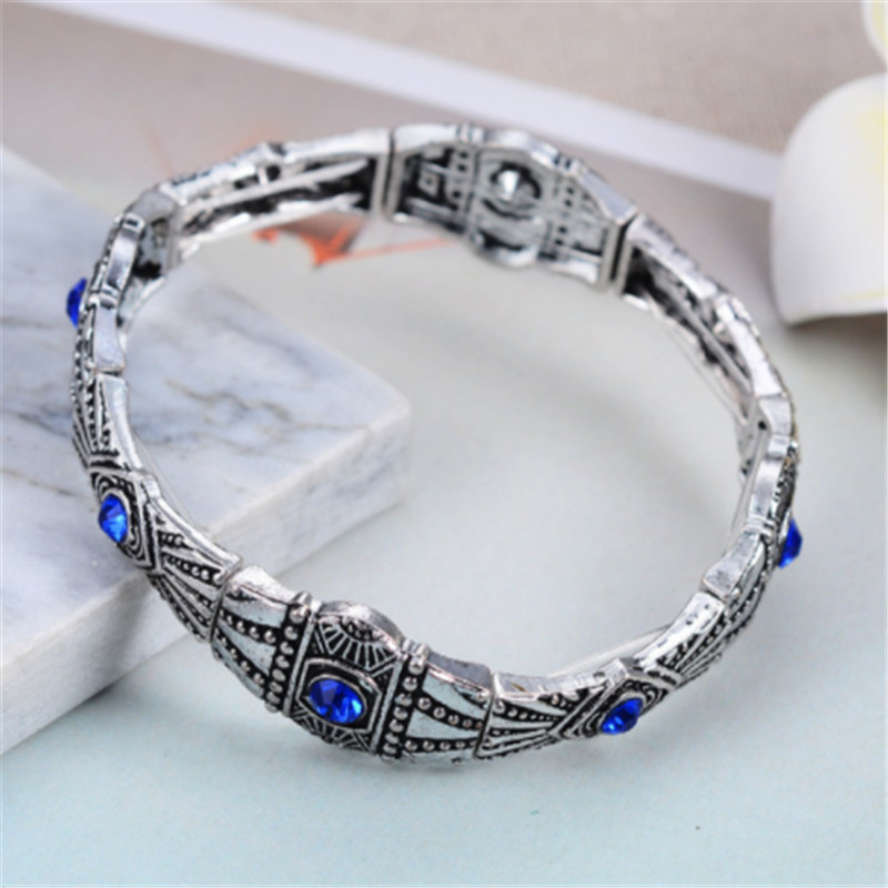 Title 7, Bracciale unisex geometrico boho vintage in leg...