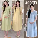 Loose Summer Wind New Pregnant Women Dress view 9