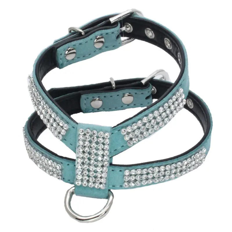 Small Dog K-shaped Rhinestone Pet Hand Holding