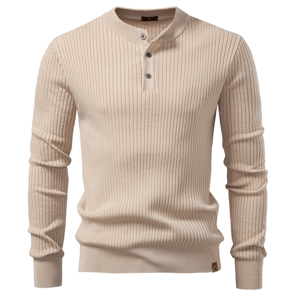 Wool-collar Henry Autumn Casual Men's