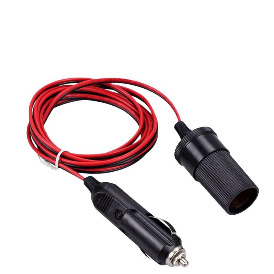 12V5M Car Electrical Appliance Extension Cord With US-style Cigarette Lighter Plug