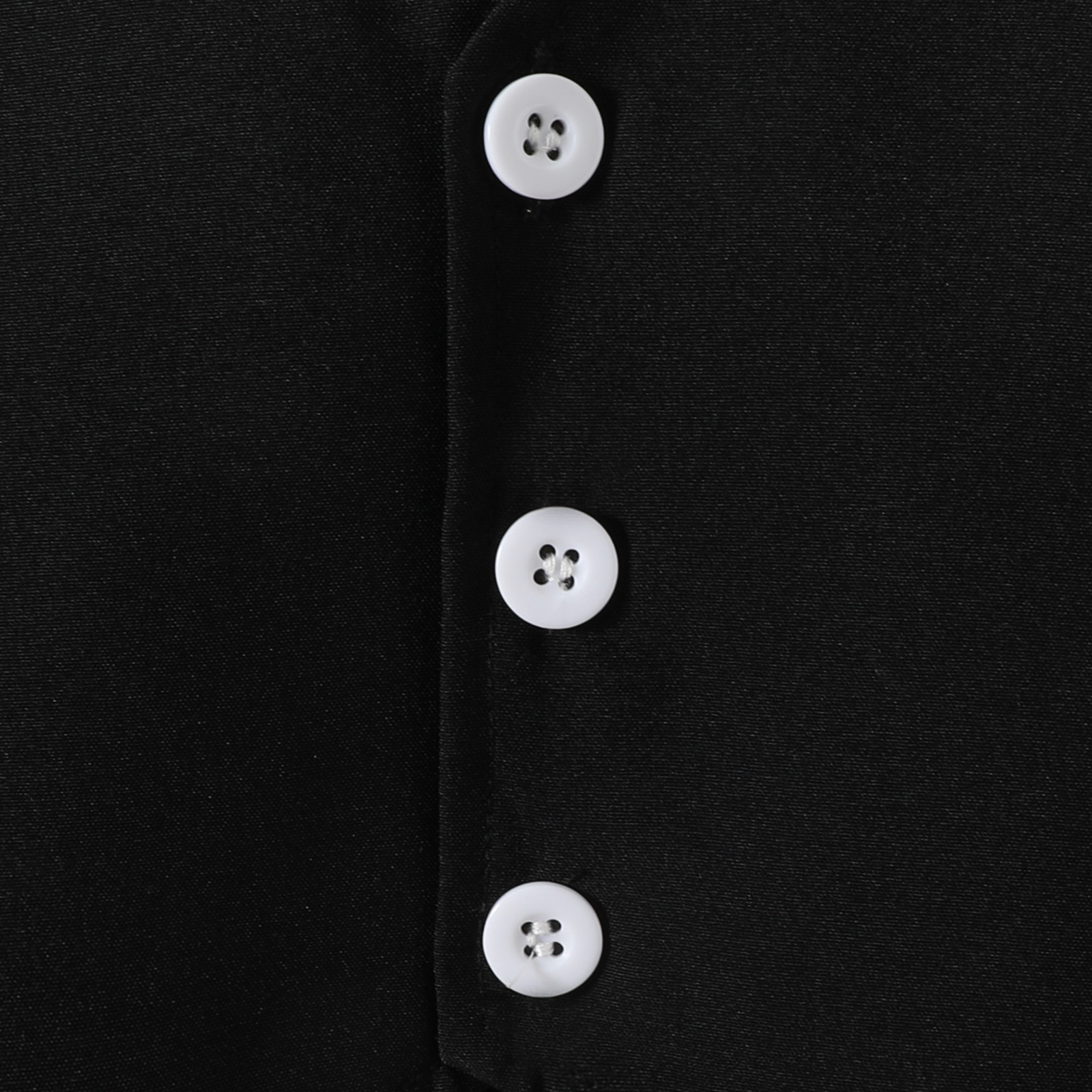 Girls' Fashionable V-neck Solid Color Single-breasted Vest Top Pleated Skirt Belt Three-piece Set - Image 8