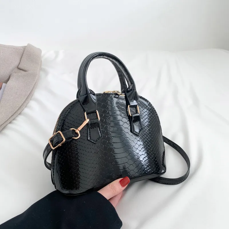 Fashionable All-match Elegant High-grade Handbag - Black