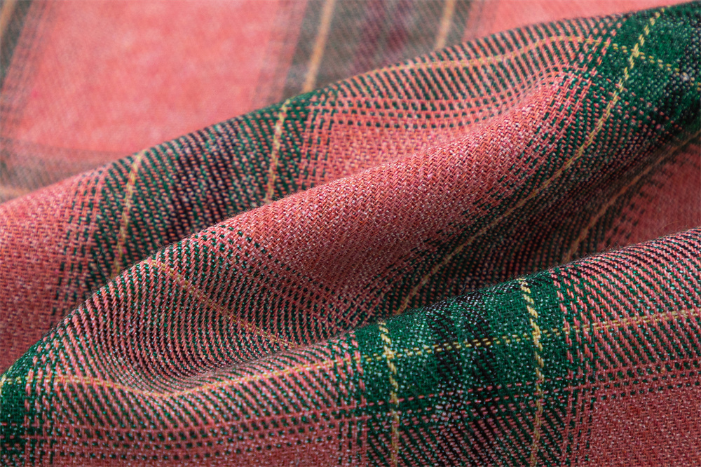 European And American Style Plaid Long Sleeve Hooded Shirt Coat