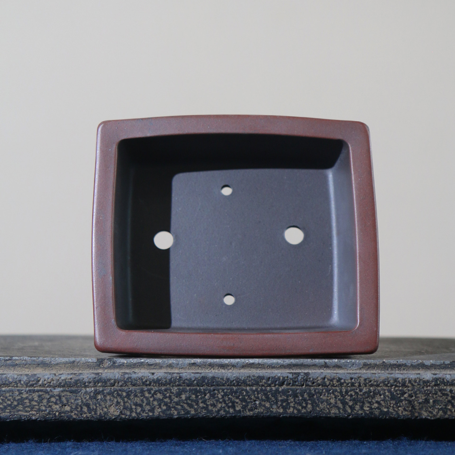 Rectangular Yixing Clay Flower Pot, picture 2 of 5