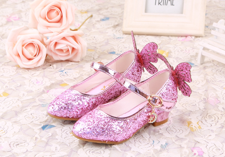 Title 5, Chaussures Princesse Papillon Enfant Talons Hau...