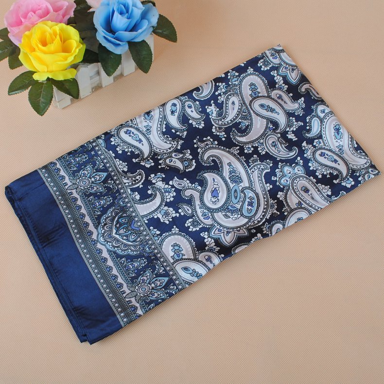 Nueva bufanda cuadrada de satén estampada con flores de anacardo, elegante y versátil, de 90x90 cm, para mujer. 5fd9ef7c 21de 4de7 85a1 5f3a630dae70