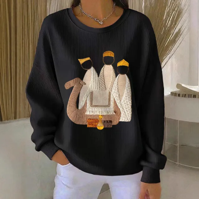 3D Printed Christmas Sweatshirt Women Cjwy0103 Xl - Shop at LoveMi