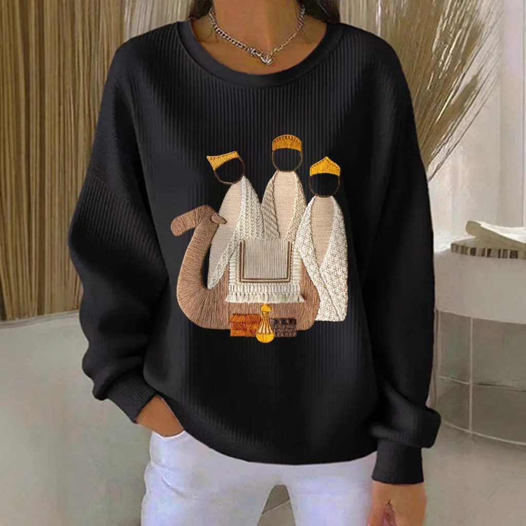 3D Printed Christmas Sweatshirt Women - Cjwy0103-Xl