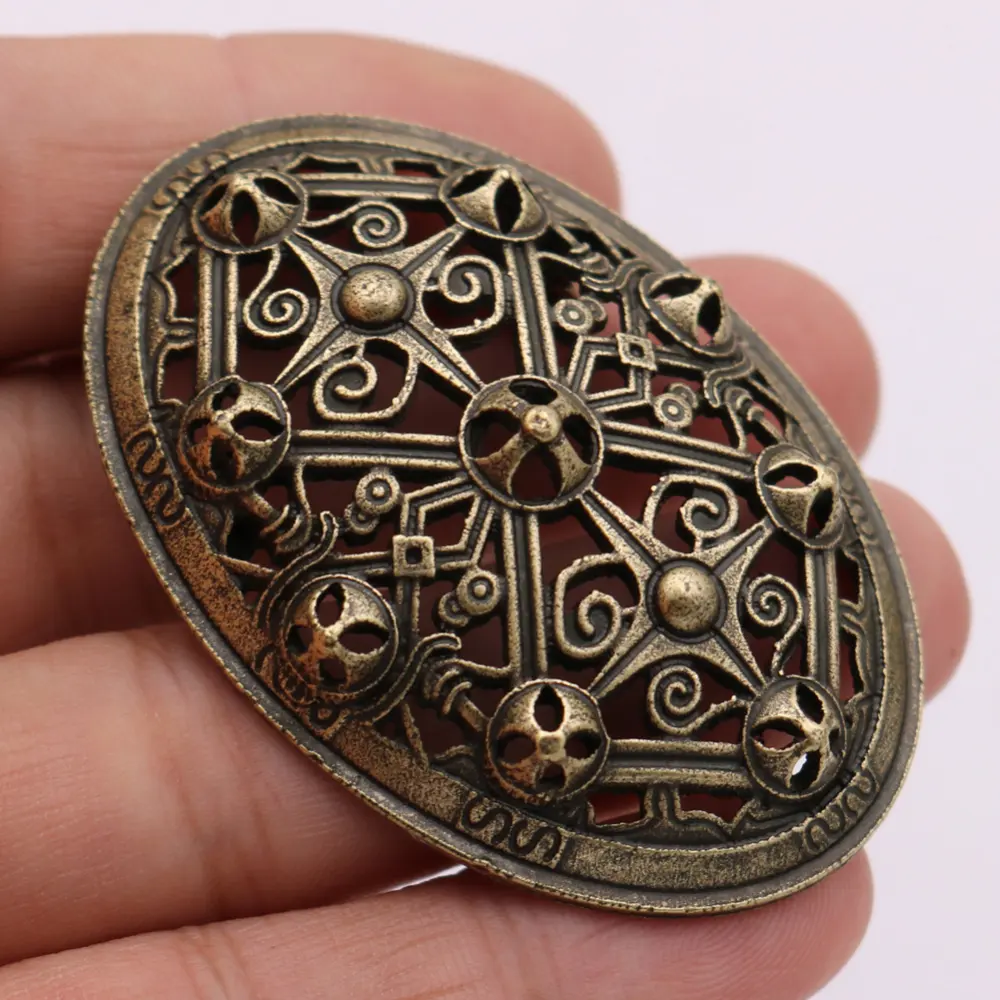 Vintage Metal Viking Series FORCE LABORATORIES Brooch