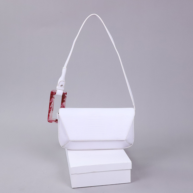 French Niche Women's Shoulder Handbag White - Shop at LoveMi