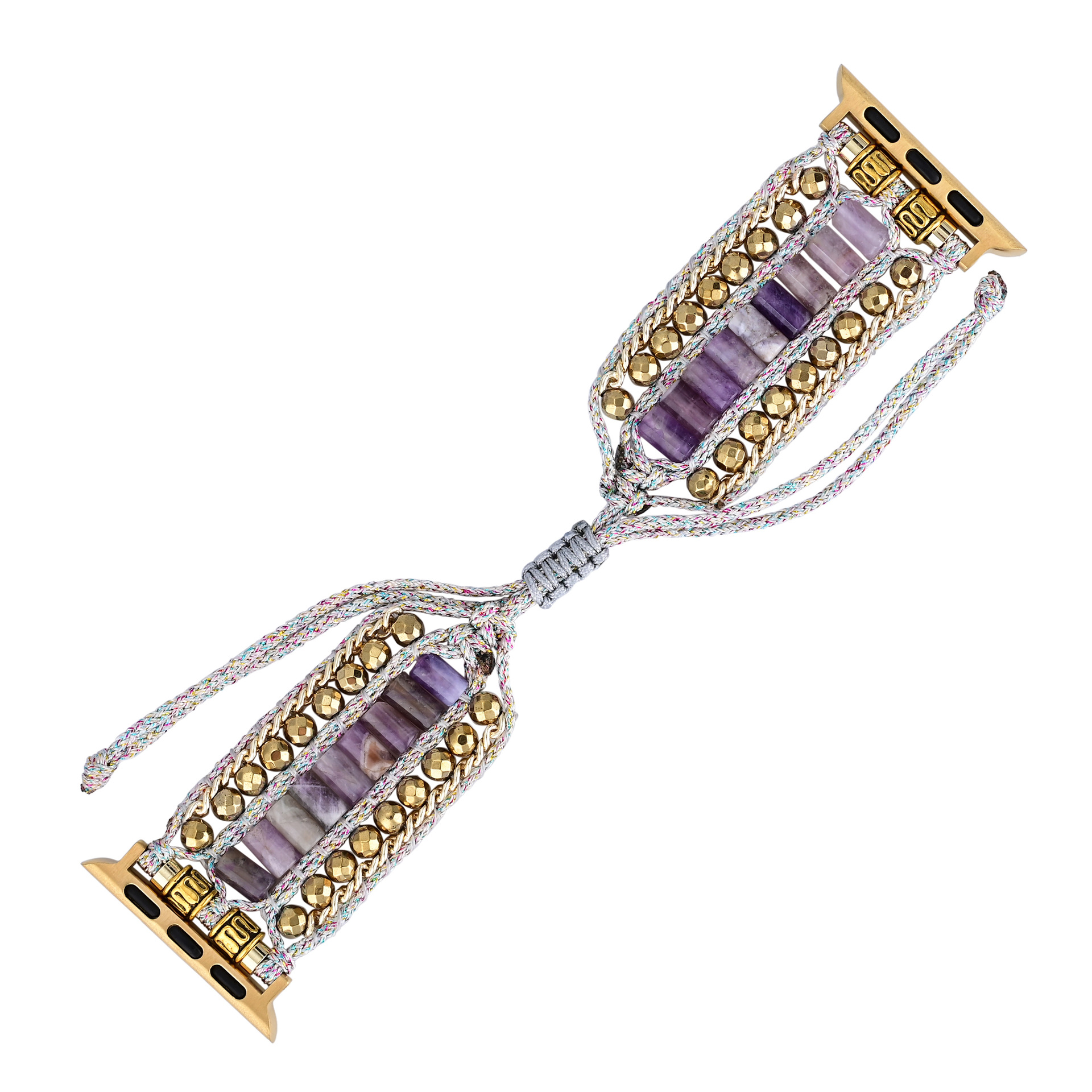 Bracelet Montre Améthyste Bohème — Style Unique et Élégance Naturelle - image 5