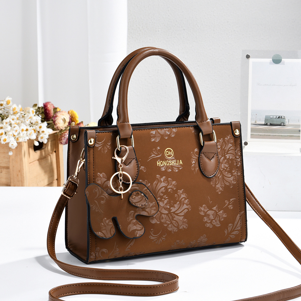 Stylish Printed Crossbody Bag for Women with Adjustable Strap 6
