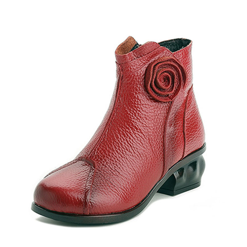 Red Single Boot