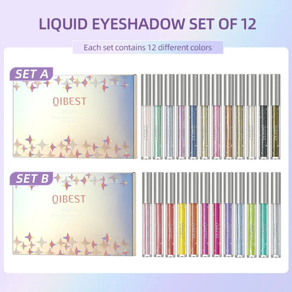 QIBEST Diamond Eyeshadow Liquid Pearlescent Highlighter