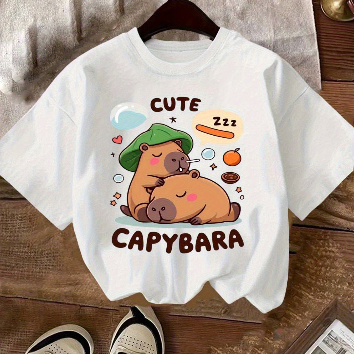 Children's Summer Casual Round Neck T-shirt Ordinary Short Sleeve Top