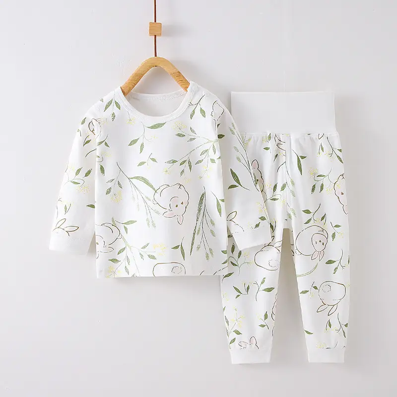 Underclothes Pure Cotton High Waist Belly Protection Newborn Split Suit