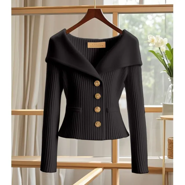 High end Design Sense Socialite Cool Waist Temperament Wild Flab Hiding Black - Shop at LoveMi