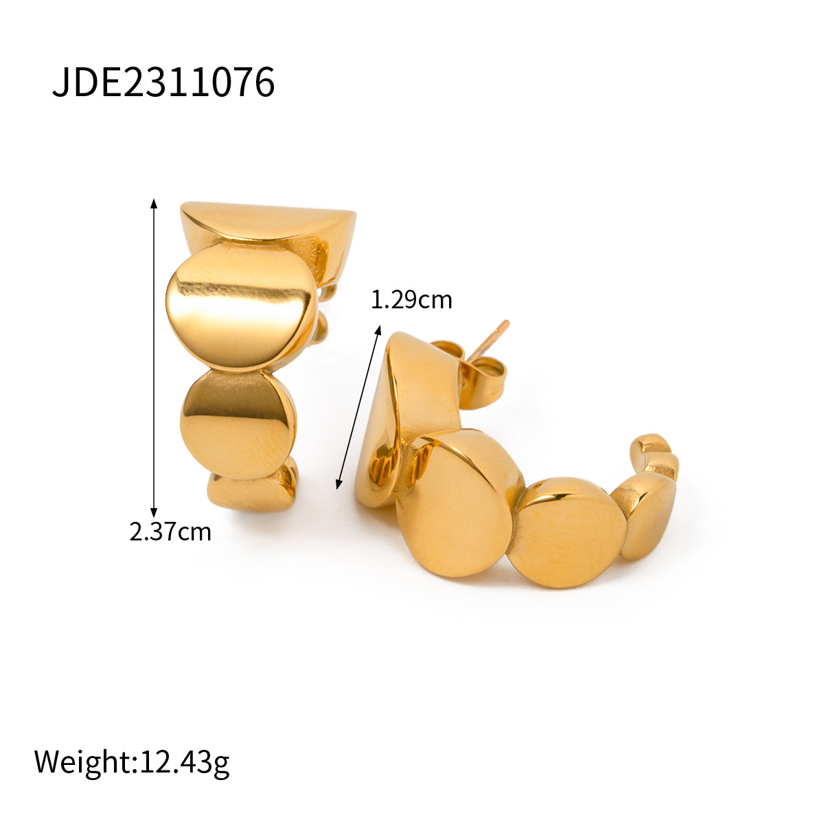 Women's Fashion French Vintage Style Earrings