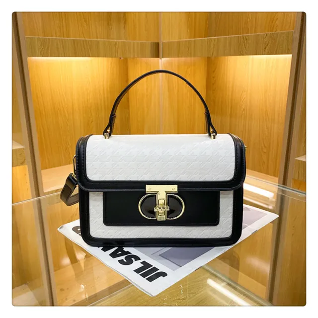 Popular Small Square Style New Stylish Good Texture Women's Shoulder Messenger Bag Black - Shop at LoveMi