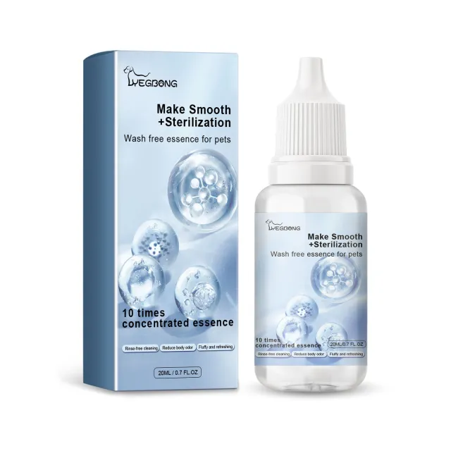 Pet Disposable Essence Dogs And Cats Clean Hair 20Ml Boxed - Shop at LoveMi