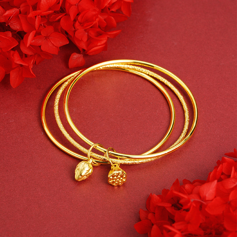 Female Ring Lotus Seedpod Glazed Surface Matte Bracelet Ornament