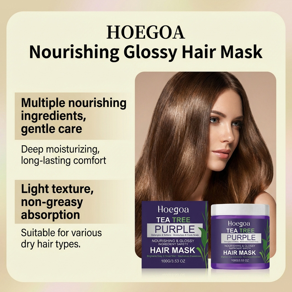 Purple Tea Tree Hair Mask