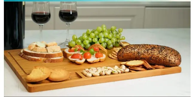 Bamboo Cutting Board Double-sided Multifunctional