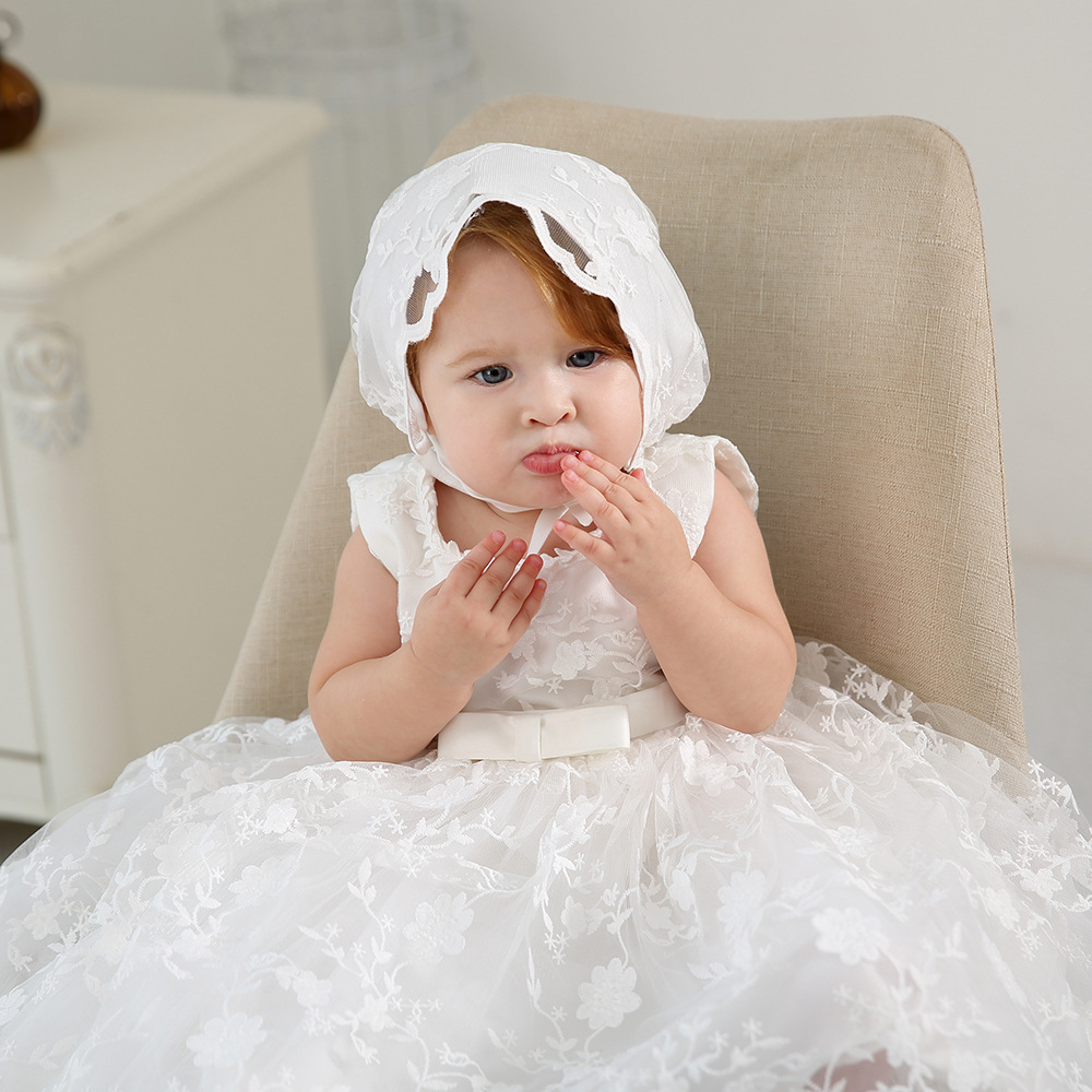 Title 28, Nouvelle jupe de robe de mariée enfant allongée...